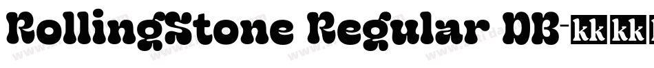 RollingStone Regular DB字体转换